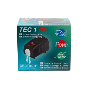 Grotech TEC 1 NG 1-channel dosing pump - Akvaariovedenhoito