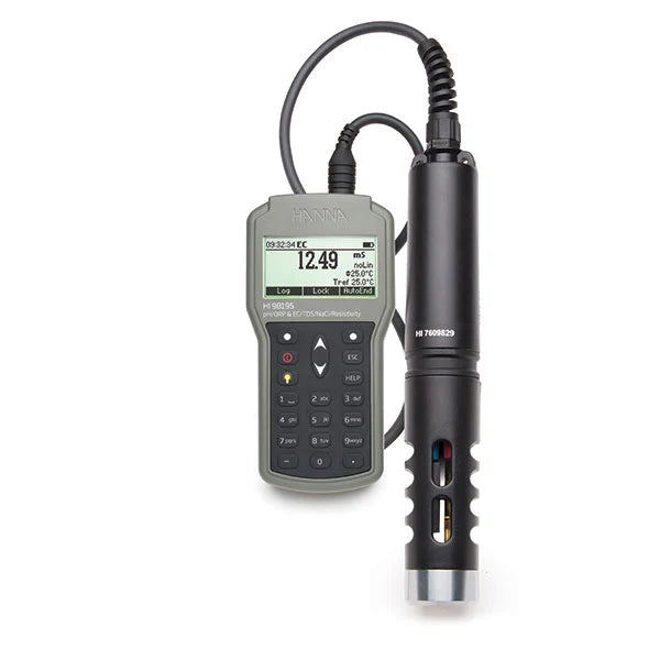 HI-98195 Multi-parameter pH /ORP/ EC Waterproof Meter