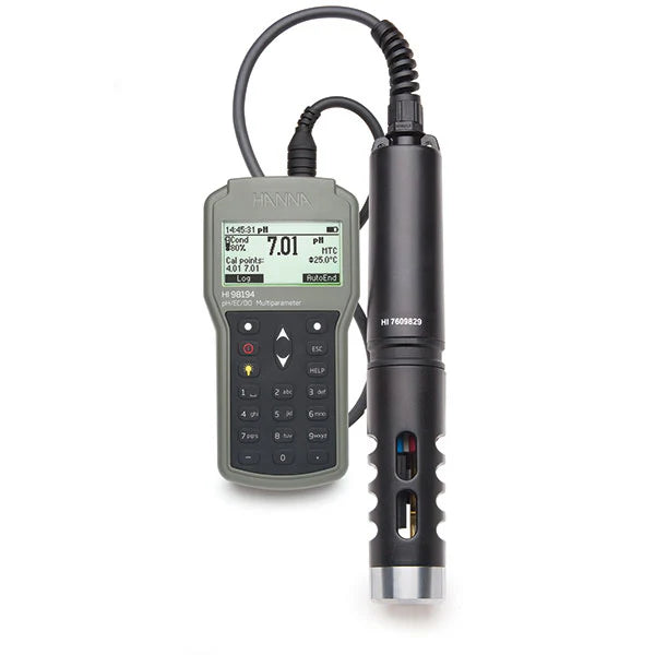 HI-98194 Multiparameter pH/ORP/EC/DO Waterproof Meter