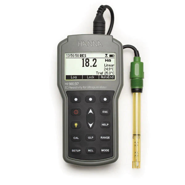 HI-98197 Professional Waterproof Meter for Ultrapure Water