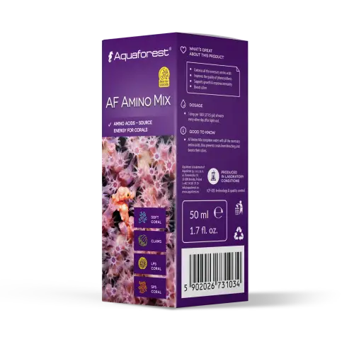 AF Amino Mix - amino acids for coral growth concentrate (50ml) - Akvaariovedenhoito