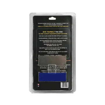 Flipper Edge 2 in 1 Floating Magnetic Aquarium Algae Cleaner (MAX) (max.24mm glass) - Akvaarion puhdistustarvikkeet