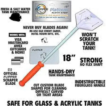 Flipper Platinum scraper - 18” (45cm) - Tarvikkeet