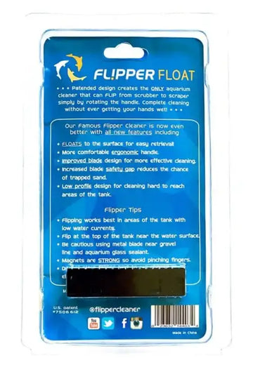 Flipper Standard FLOAT - magnet. glass cleaner (max. 12mm glass) - Akvaarion puhdistustarvikkeet
