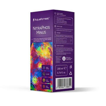 NitraPhos Minus (250/2000ml) - biologically remove nitrate nitrite and phosphate - 250ml - Akvaariovedenhoito
