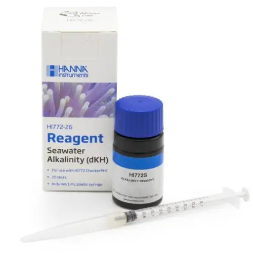 Reagents for Hanna Alkalinity (KH) Checker HI-722 (25 tests) - Akvaariovedenhoito