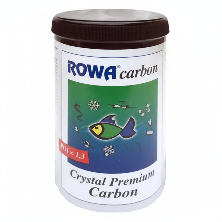ROWA CARBON CRYSTAL - PREMIUM CARBON 1000ML/450g - Akvaariovedenhoito