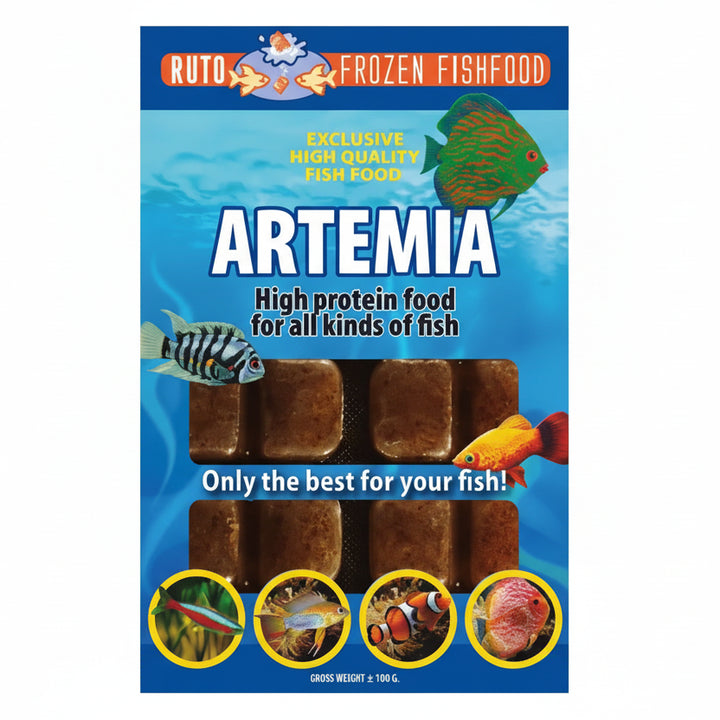 Ruto Artemia Blister Pack 100g (pakaste) - Kalanruoka